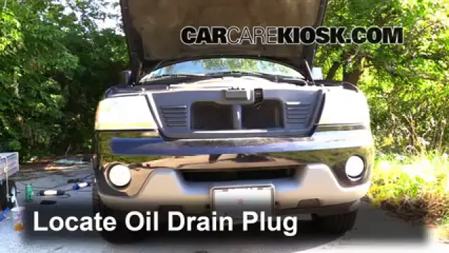 2003 Lincoln Aviator 4.6L V8 Aceite Cambiar aceite y filtro de aceite